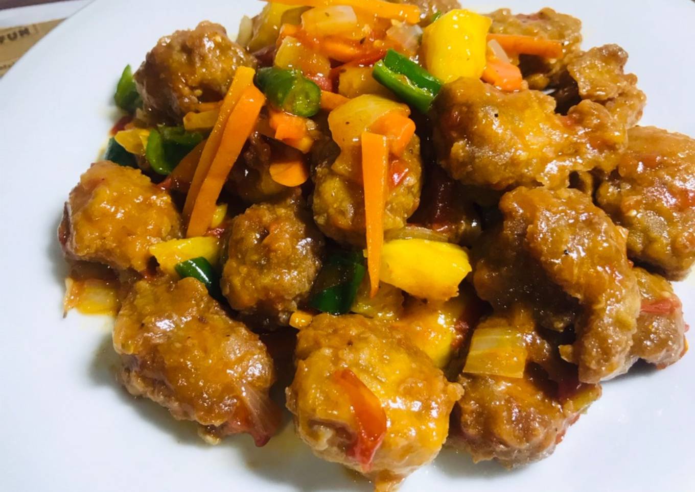 Ayam koloke asam manis