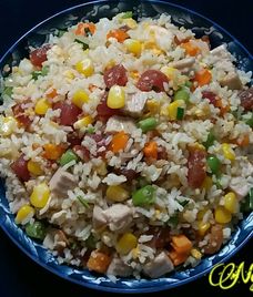 cơm rang lạp xưởng