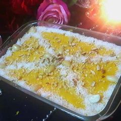 Burmese Dessert (Sweet dish)😋😋Burma ki sweet dish 1st tym try ki 😊 A picture of Burmese Dessert (Sweet dish)😋😋Burma ki sweet dish 1st tym try ki 😊.