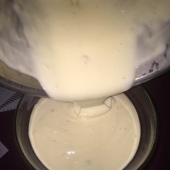 A picture of Homemade mayonnaise.