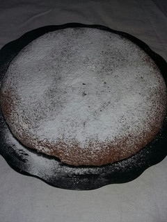 Una foto de Torta de zanahorias sin horno