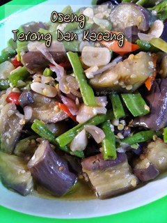 Foto resep Oseng Terong Dan Kacang Panjang