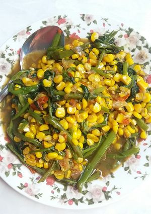 Foto resep 03. Kangkung dipedesin