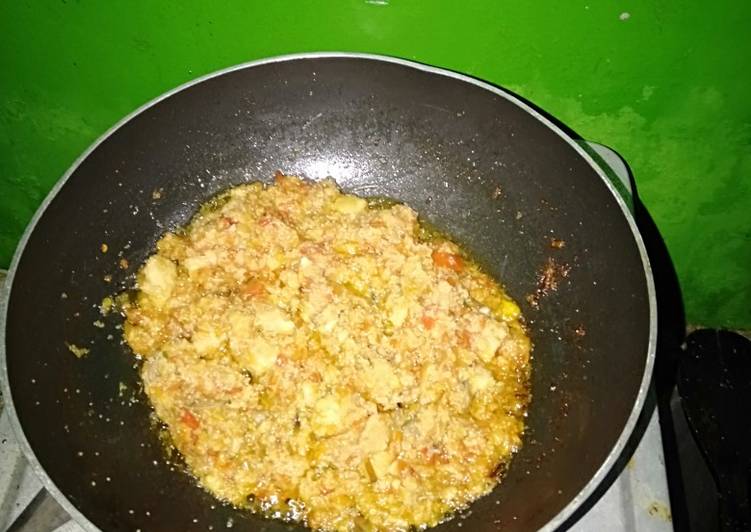 Sambal telur Ikan