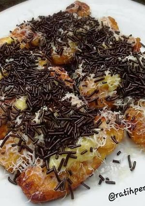 Foto resep Piscok (pisang coklat ft fla vanila)