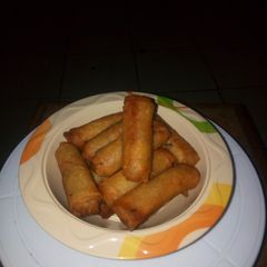 A picture of Chicken Spring Rolls.