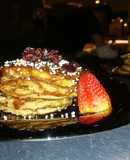 Hotcakes de amaranto y arándanos 💜