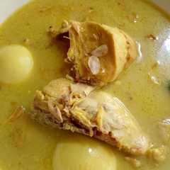 Opor Ayam dan Telur-レシピのメイン写真