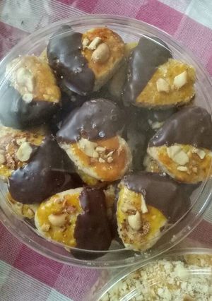 Foto resep Kue kacang coklat
