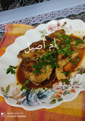 صورة لوصفة لي سبادون مقلي
