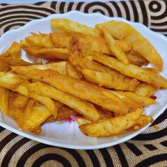 A picture of French fries pakoray.