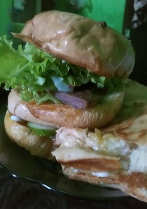 Foto resep Beef burger ala rumahan