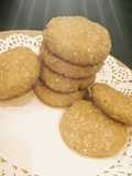 Keto Almond and Sesame Ghraybeh Cookies