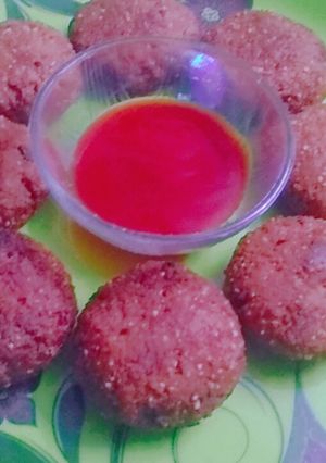 A picture of Rice cutlet.