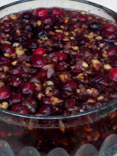 A picture of Jewel Cranberry Salad.