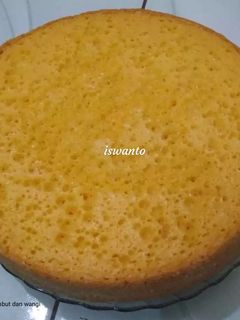 Foto resep Bolu kuning telur lembut dan wangi rice cooker