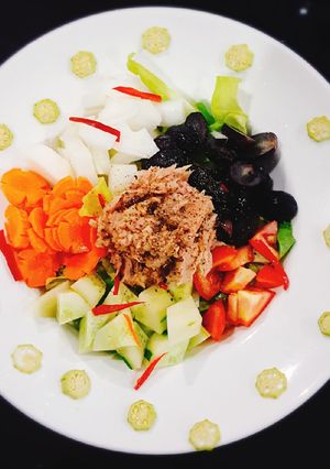 Hình của món Salad thập cẩm (tự biên).