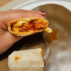 A picture of Easy and Quick Shrimp Wrap.