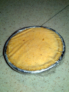 A picture of Pumpkin Ice Cream Pie.