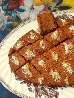 عکسی از دستور کیک دارچینی