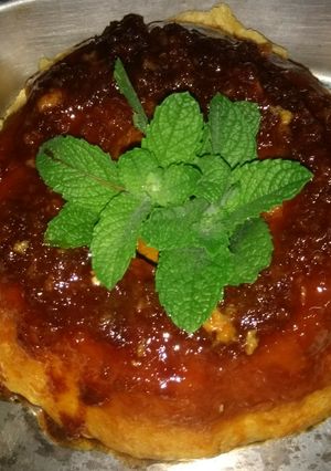 Una foto de Budín de pan