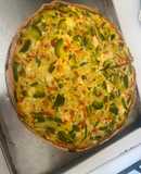 Tarta de zapallito masa integral