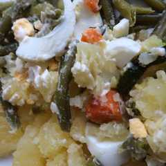 Una foto de Ensalada de chauchas