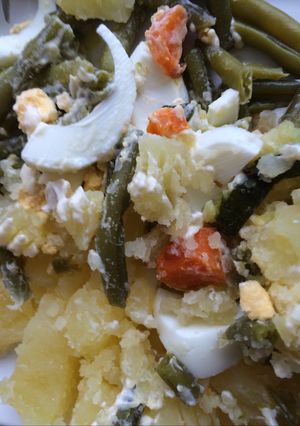 Una foto de Ensalada de chauchas