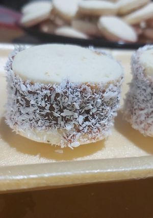 Una foto de Alfajores de maizena
