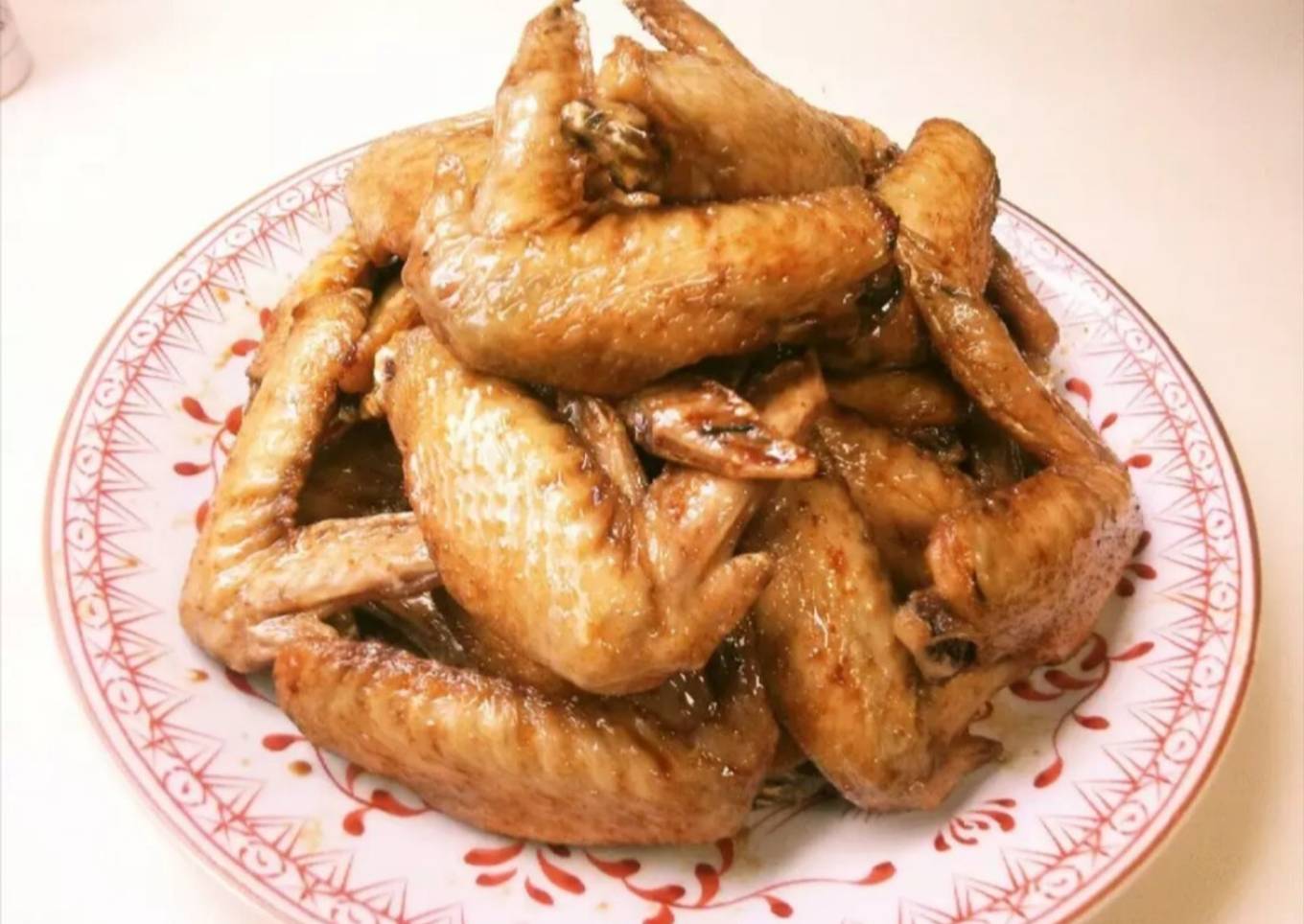 My mother's fried chicken wings