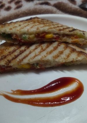 A picture of Bread Sandwich.