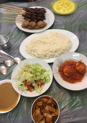 صورة لوصفة ساتي الدجاج مشوي