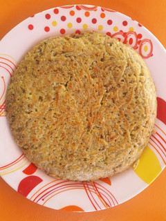 Una foto de "Pseudotortilla de fideos al pesto"