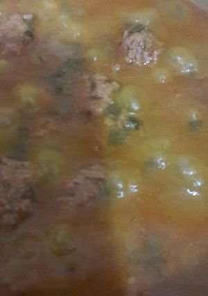 عکسی از دستور قورمه سبزی تبریز