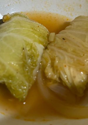 Foto resep Sawi Gulung Ayam