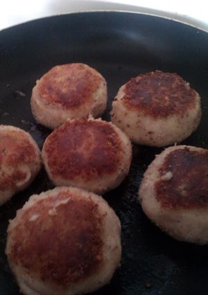 A picture of easy tuna patties.