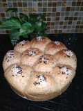 Roti Gandum (Whole Wheat) Kacang2an Dan Biji2an Metode Tangzhong