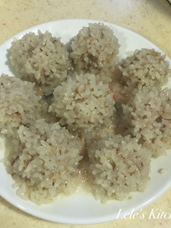 【電鍋料理】港式小點-珍珠丸子 的食譜成品照片