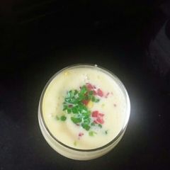 A picture of Mango Shake with tutti fruity.