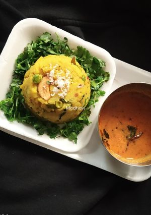 A picture of Rawa upma.