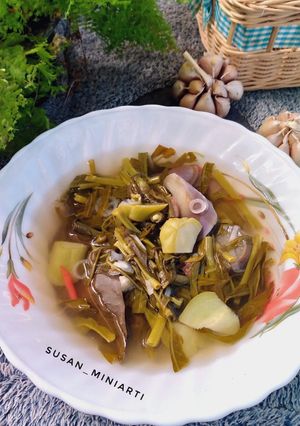 Foto resep 263)Sayur/jangan asem kangkung