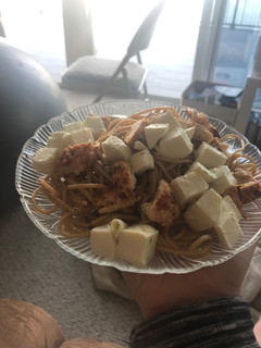 A picture of Summer spaghetti.