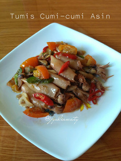 Foto resep Tumis Cumi Asin