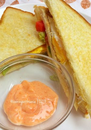 Foto resep 28. Chicken Sandwich
