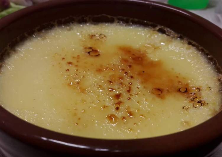 Crema catalana (postre exquisito de origen español