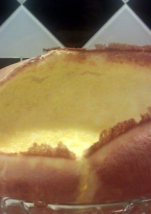 A picture of Big Yummy Puffy Pancake.