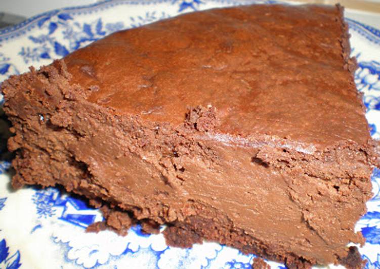Tarta de queso y chocolate