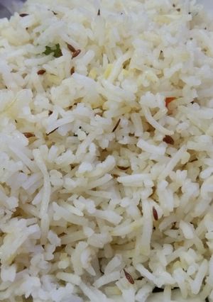 A picture of Jeera Rice.