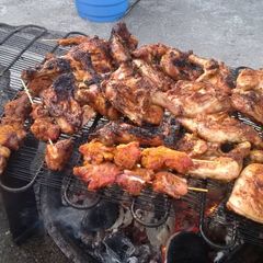 A picture of Barbue Roast Chicken.