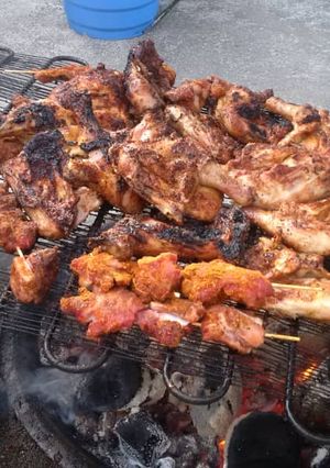 A picture of Barbue Roast Chicken.